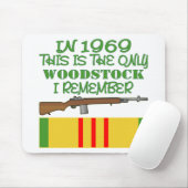 In 1969 herinner ik me Vietnam als enige bos Muismat (Met muis)