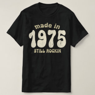 In 1975 werden nog steeds cijfers gevonden t-shirt