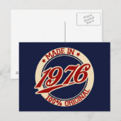 In 1976 briefkaart (Voorkant / Achterkant)