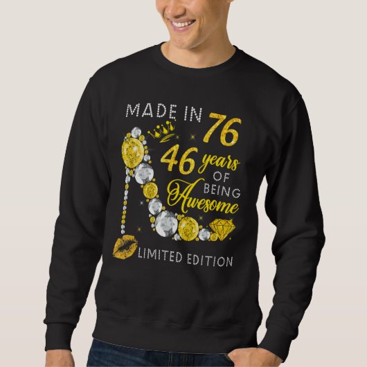 In 1976 werd 46 jaar Geweldige Trui (Voorkant)
