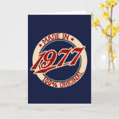 In 1977 kaart (Gele Bloem)