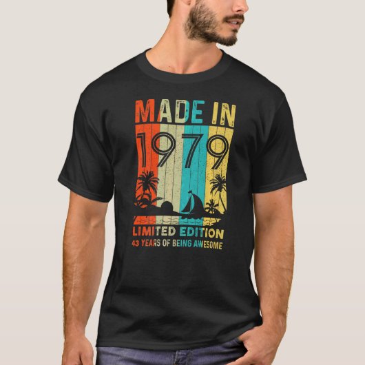 In 1979 werden 43 jaar Geweldige T-shirt (Voorkant)