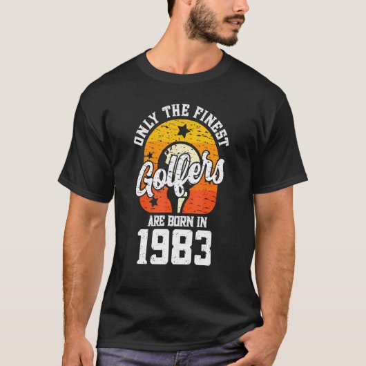 In 1983 werden alleen de oudste golfers geleend in t-shirt (Voorkant)