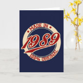 In 1989 kaart (Gele Bloem)