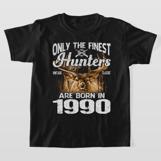 In 1990 zijn alleen de beste jagers geboren. t-shirt (Laagn)