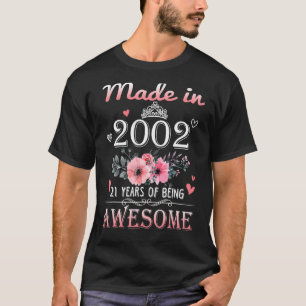 In 2002 werd Floral 21 jaar oud en 21 jaar oud T-shirt