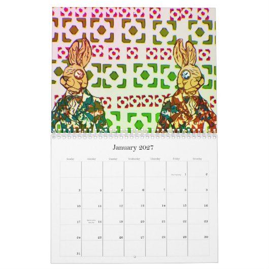 In 2011 kalender (Jan 2027)