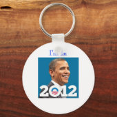 In 2012 ben ik in Obama Sleutelhanger (Voorkant)