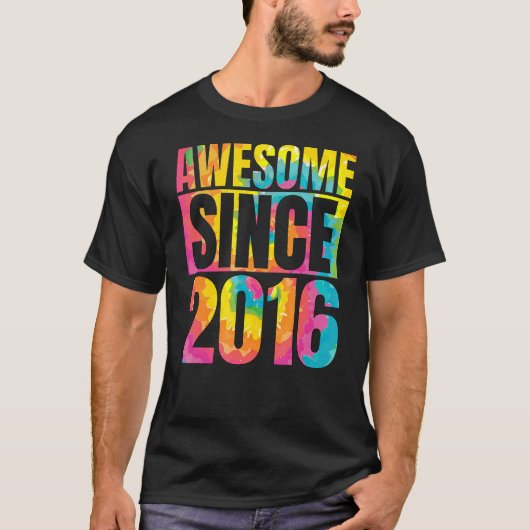 In 2016 werd 7 jaar Geweldige 7 september Ti T-shirt (Voorkant)