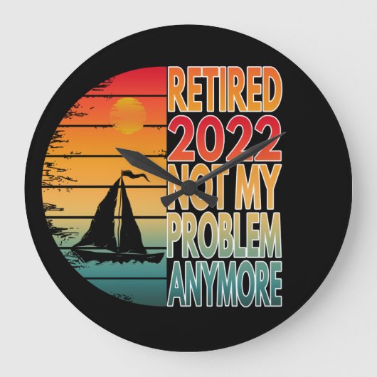 IN 2022 NIET MEER MIJN PROBLEEM GROTE KLOK (Voorkant)