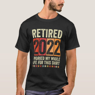 In 2022 werkte ik mijn hele leven voor dit t-shirt
