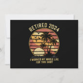 In 2024 werkte ik mijn hele leven pensioen kaart (Voorkant)