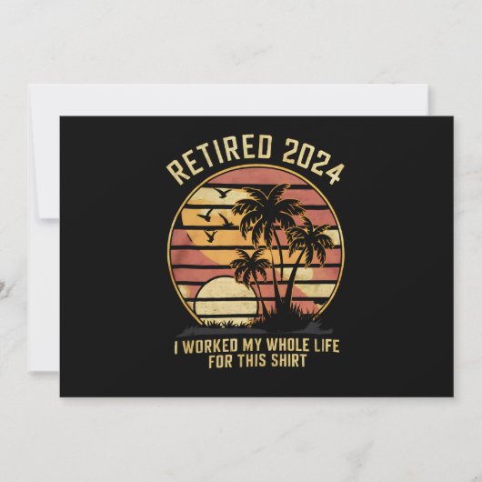 In 2024 werkte ik mijn hele leven pensioen kaart (Voorkant)