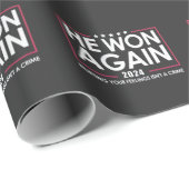 In 2024 won hij opnieuw de Trump Inaguration 2025 Cadeaupapier (Rol Hoek)