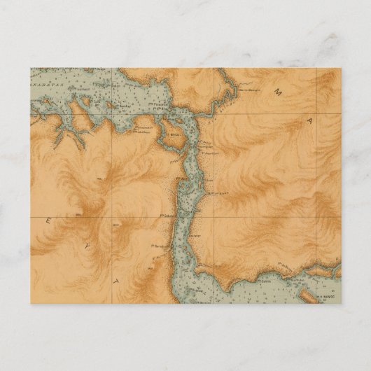 In 30 van de Straat van Juanico Briefkaart (Voorkant)