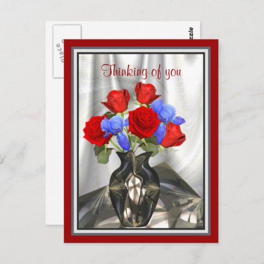 In a corner! briefkaart (Voorkant / Achterkant)