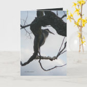 In a Tree Kaart (Gele Bloem)