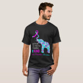 In A World Be Kind Suprt Suicide Prevention Awaren T-shirt (Voorkant volledig)