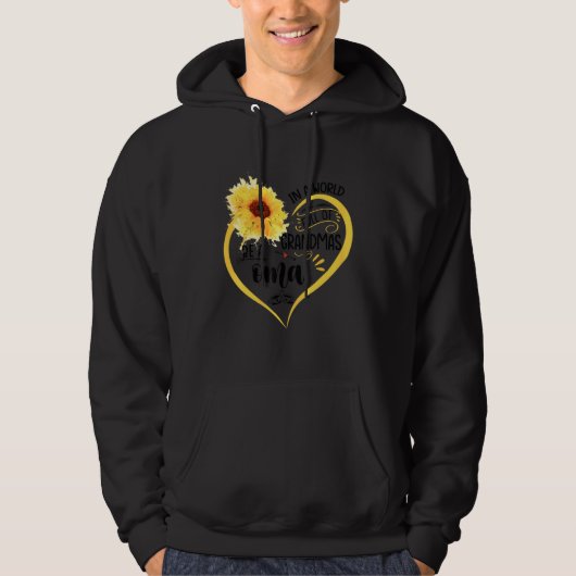 In A World Full Of Granmas Be A Oma Sunshine Hoodie (Voorkant)