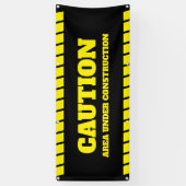 In aanbouw bewerkbare banner (Verticaal)