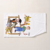 In aanbouw Carpenter badkamer handdoek sets (Handdoek)