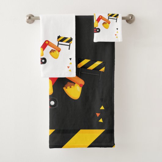 In aanbouw Gepersonaliseerde extravator Bad Handdoek (Insitu)