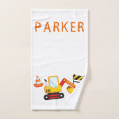 In aanbouw Gepersonaliseerde extravator Bad Handdoek (Handdoek)