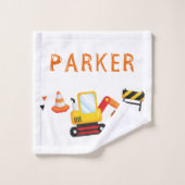 In aanbouw Gepersonaliseerde extravator Bad Handdoek (Wasdoekje)