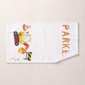 In aanbouw Gepersonaliseerde extravator Bad Handdoek (Handdoek)