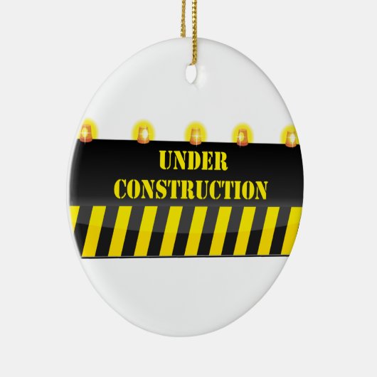 In aanbouw keramisch ornament (Rechts)