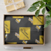 In aanbouw met vrachtwagens tissuepapier (Geschenk)