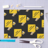 In aanbouw met vrachtwagens tissuepapier (Craft)