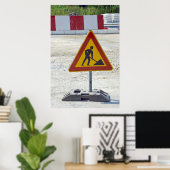 in aanbouw poster (Thuiskantoor)