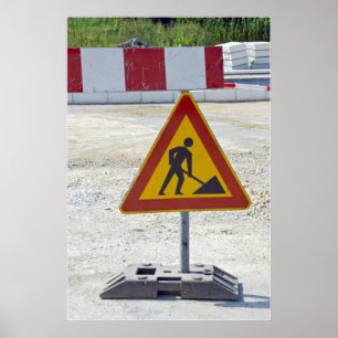 in aanbouw poster