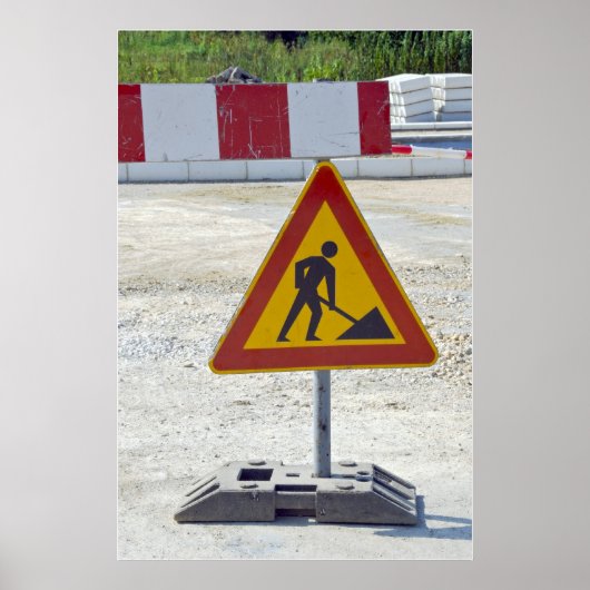 in aanbouw poster (Voorkant)