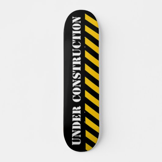 In aanbouw skateboard (Voorkant)
