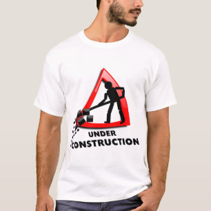 in aanbouw t-shirt