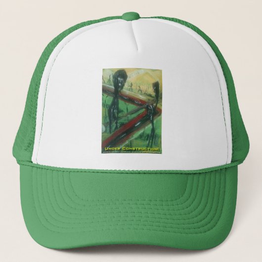 in aanbouw trucker pet (Voorkant)