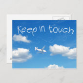 In aanraking blijven briefkaart (Voorkant / Achterkant)