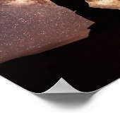 In aanwezigheid van de melkweg poster (Hoek)