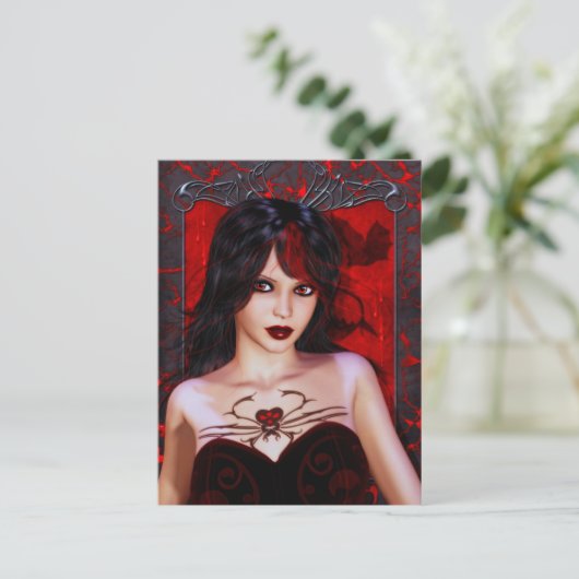 In ader briefkaart (Staand voorkant)