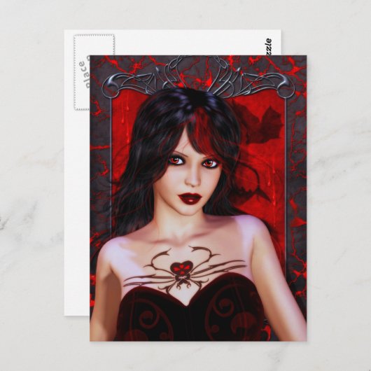 In ader briefkaart (Voorkant / Achterkant)