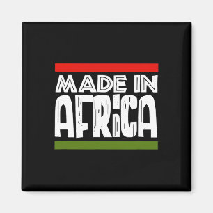 In Afrika Zwarte Geschiedenis Afrikaans Afro-erfgo Magneet