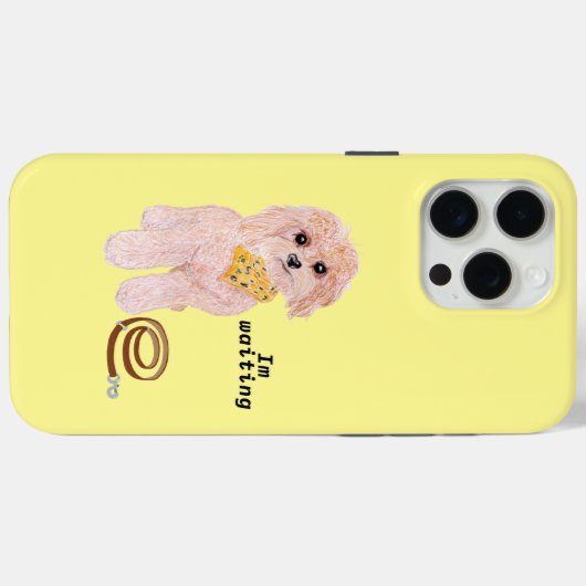 In afwachting Case-Mate iPhone case (Achterkant (horizontaal))