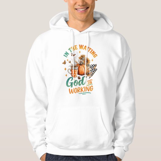 In afwachting... hoodie (Voorkant)