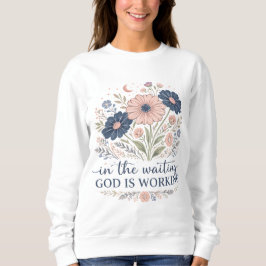 In afwachting is God aan het werk T-shirt