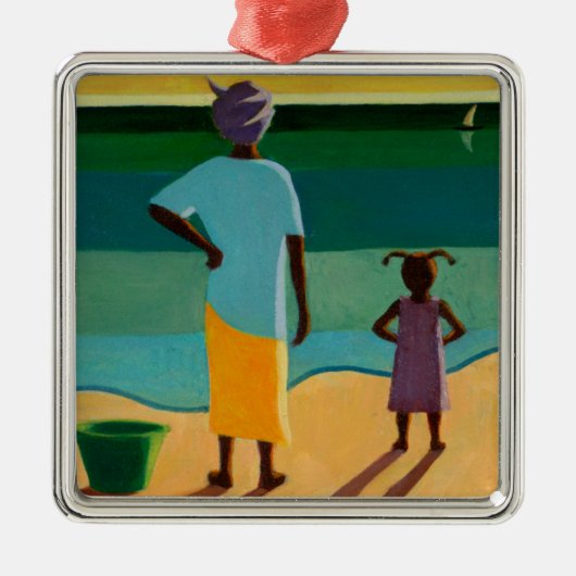 In afwachting van 2005 metalen ornament (Voorkant)