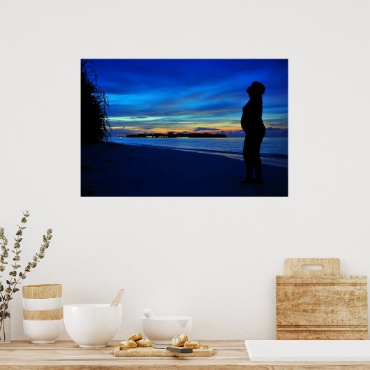 In afwachting van de aankomst poster (Keuken)