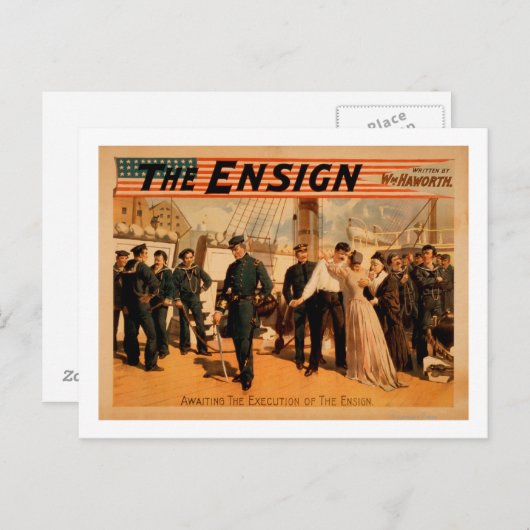 In afwachting van de executie van het Theater van Briefkaart (Voorkant / Achterkant)