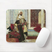 In afwachting van een Publiek (olie op paneel) Muismat (Met muis)